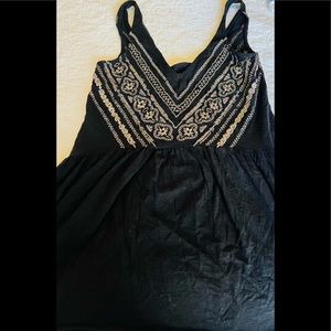 Ecote black tank top swim coverup size‎ extra small